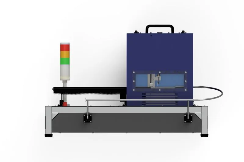 Compact benchtop clip packing machine